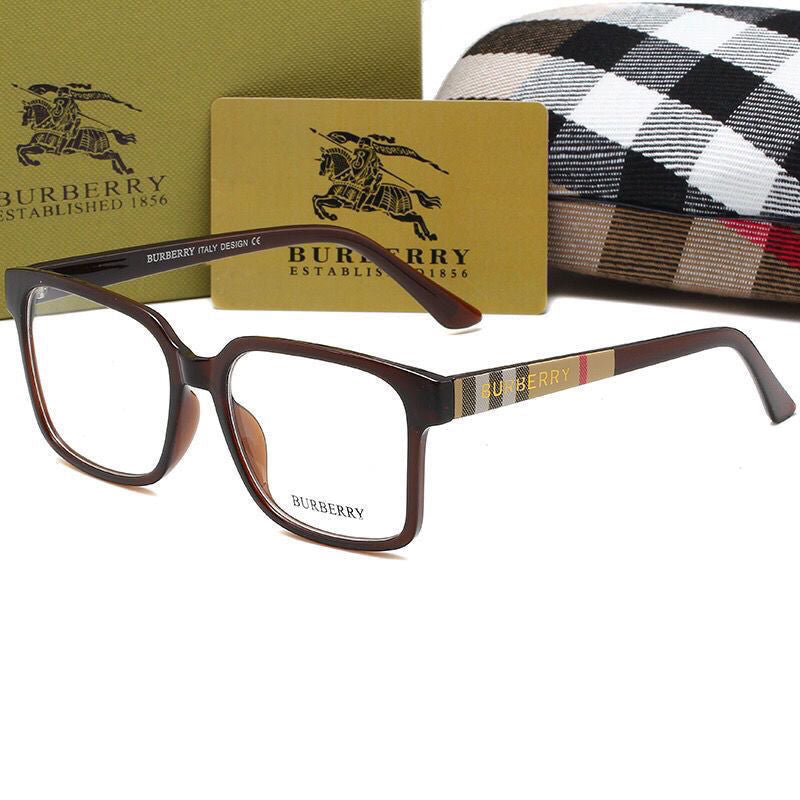 Ochelari unisex retro pătrați în carouri