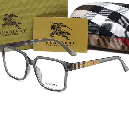 Unisex Retro fyrkantiga rutigt glasögon