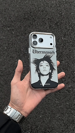 Übermensch Luxury Clear iPhone Case