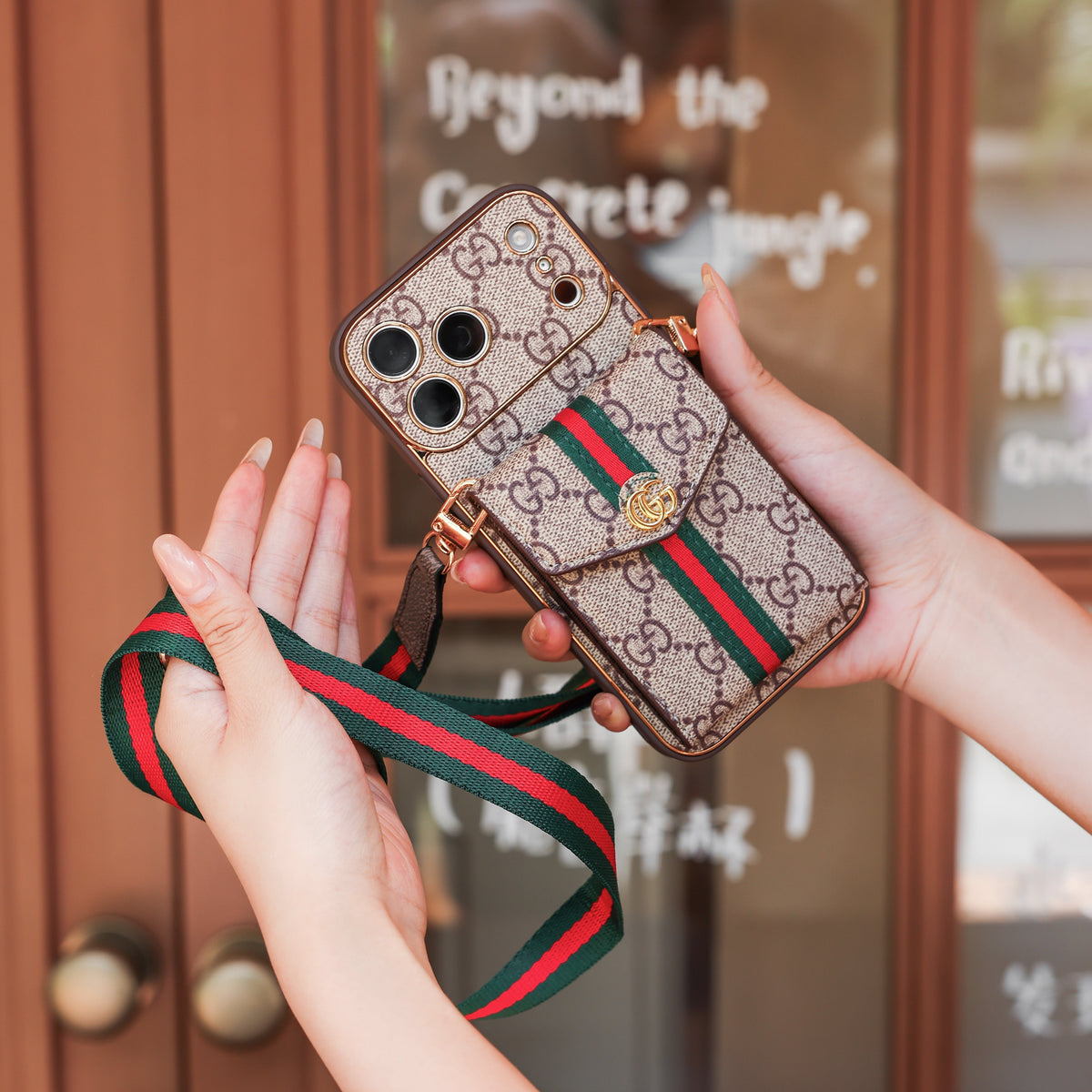 New Classic Luxury Card Holder Phone Case 07