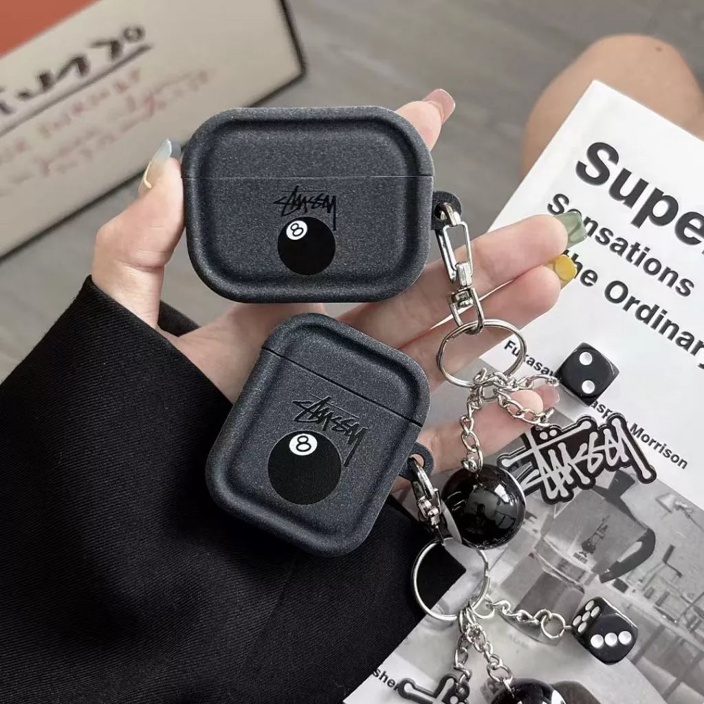 Pouzdro AirPods s 8 kuličkami a klíčenkou