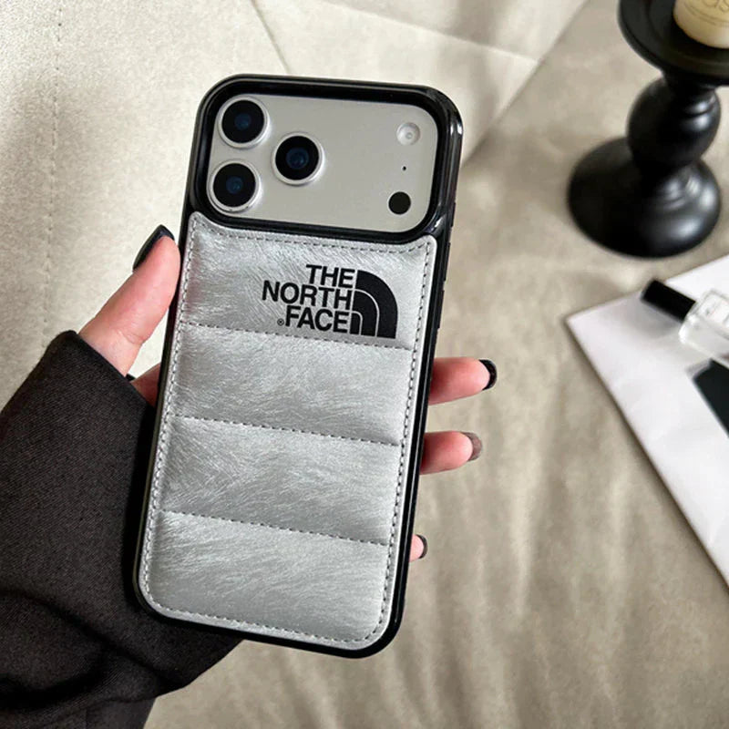 North Puffer-Wildleder-iPhone-Hülle