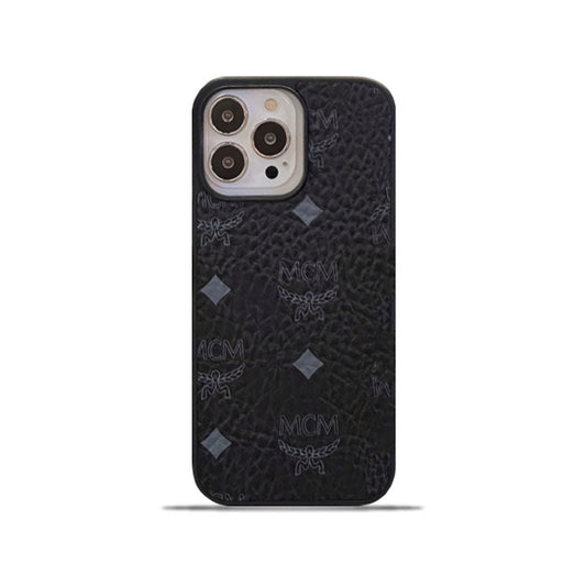 MCM iPhone ケース ブラック-MCK240603