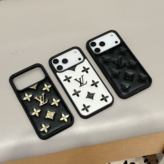豪華な3DエンボスデザイナーiPhoneケース