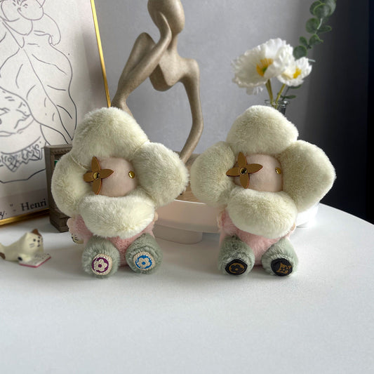 Cute Sunflower βελούδινο μπρελόκ – Γούρι για κούκλα Vivienne, Car<rAMP>Σακίδιο πλάτης