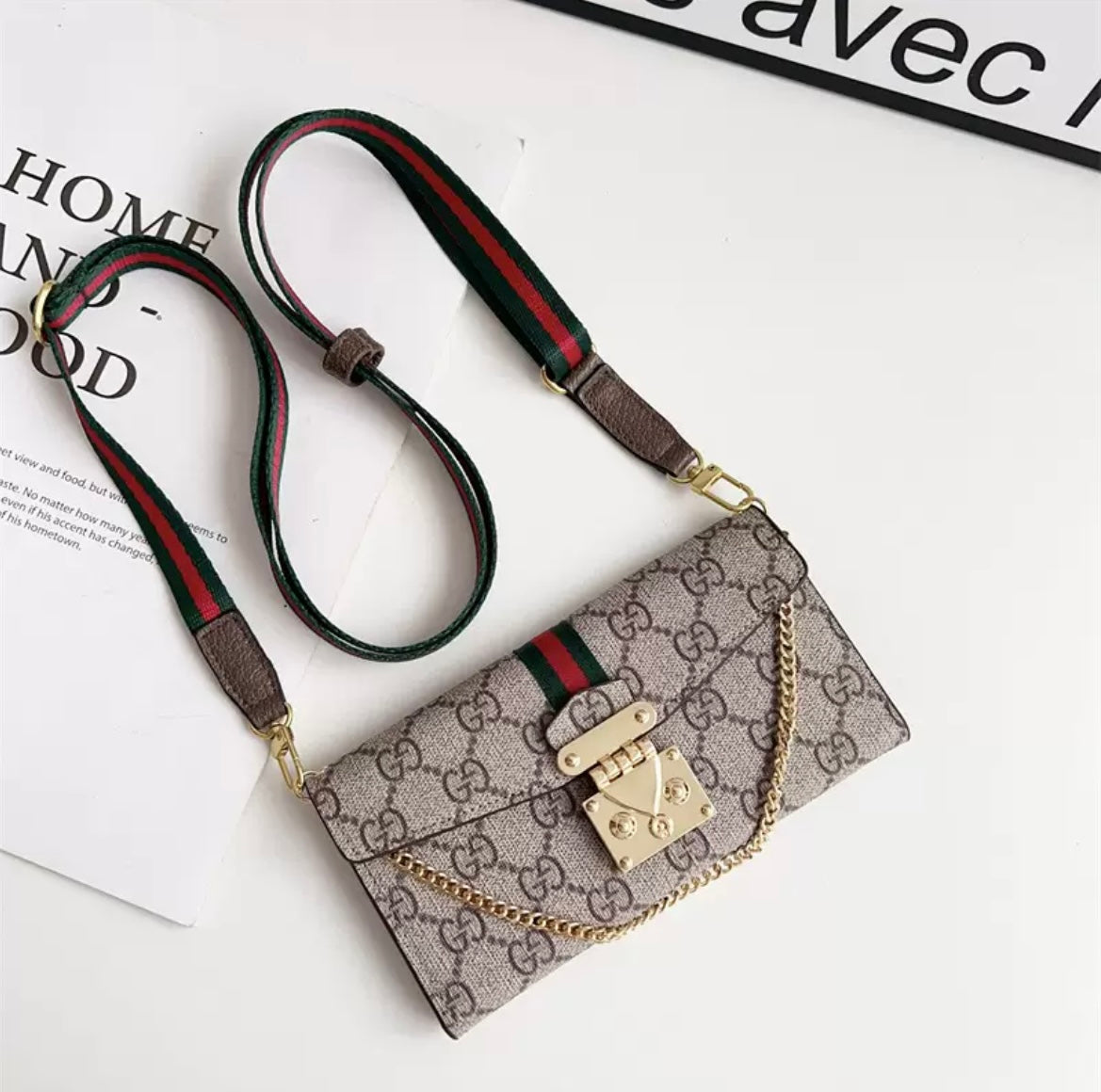 Luxury Tri-Fold Wallet iPhone 17 PM Case