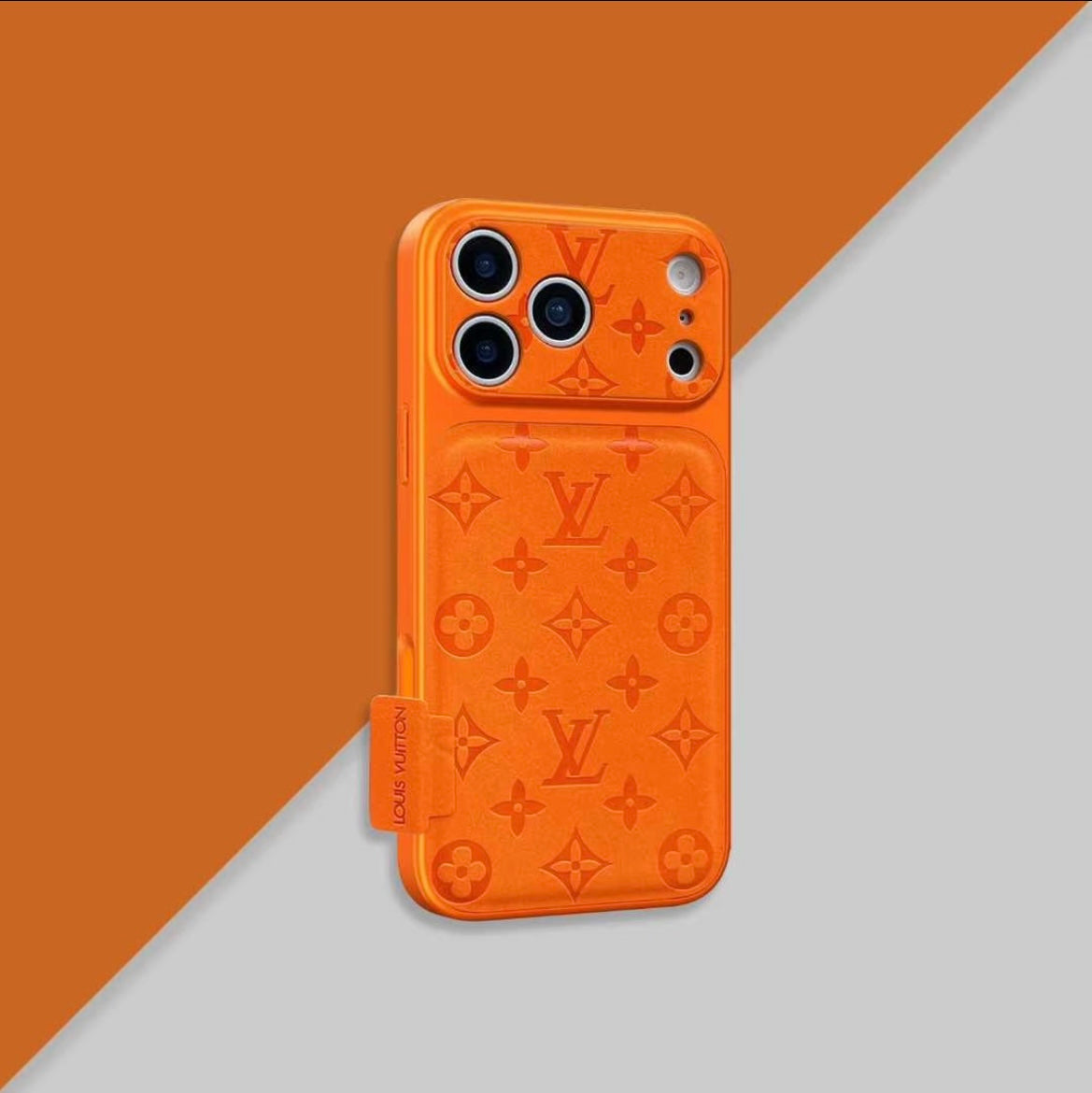 Luxury Embossed Pattern Leather IPhone Case