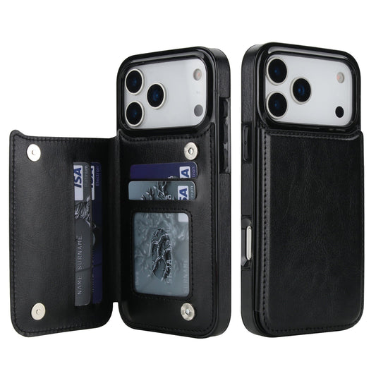 Genuine Leather Wallet Phone Case