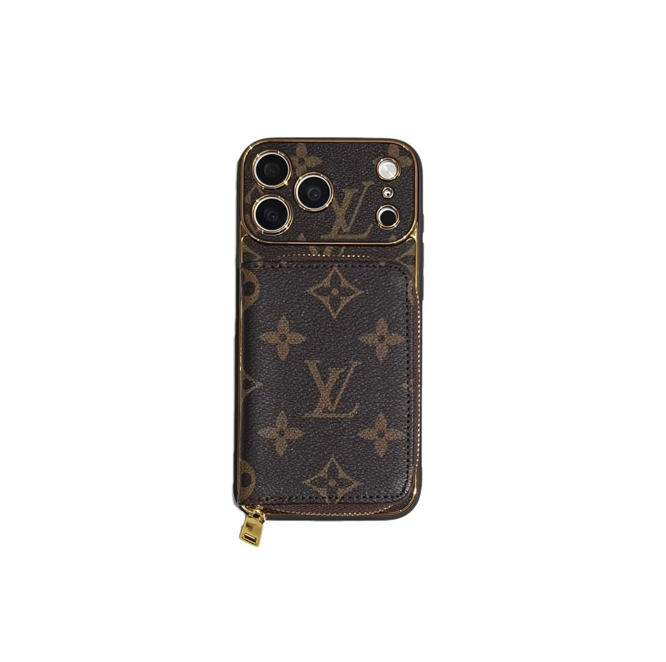 Luxury Zip Wallet 17 iPhone Case