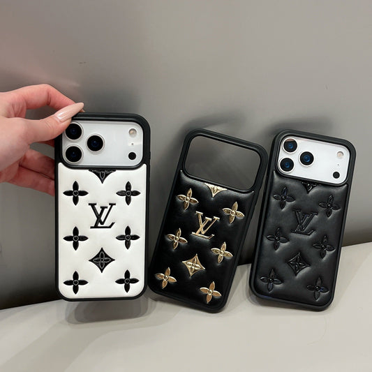 豪華な3DエンボスデザイナーiPhoneケース
