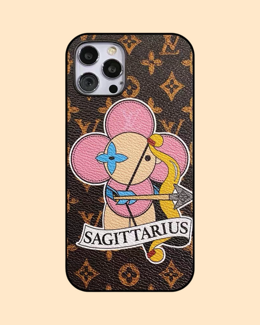射手座愛ペイント iPhone ケースカスタムメイド