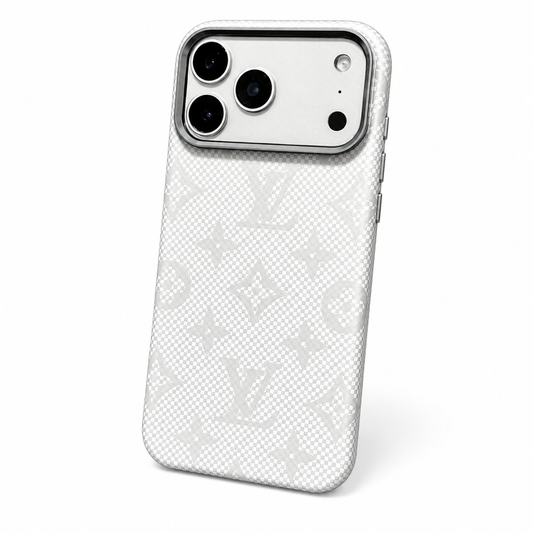 Luxury Checkered iPhone 17 Shockproof Case