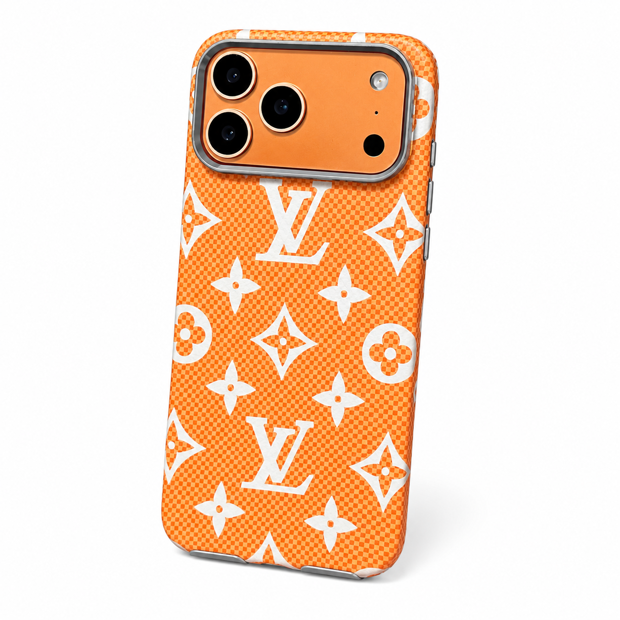 Luxury Checkered iPhone 17 Shockproof Case