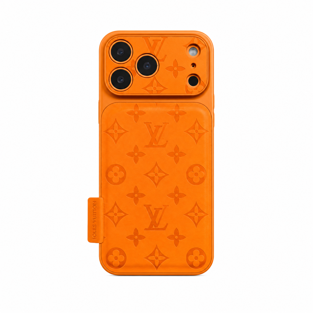 Luxury Embossed Pattern Leather IPhone Case