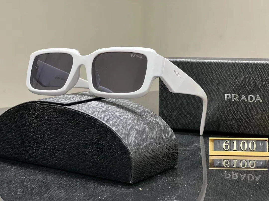 Lunettes de soleil carrées basses 6100
