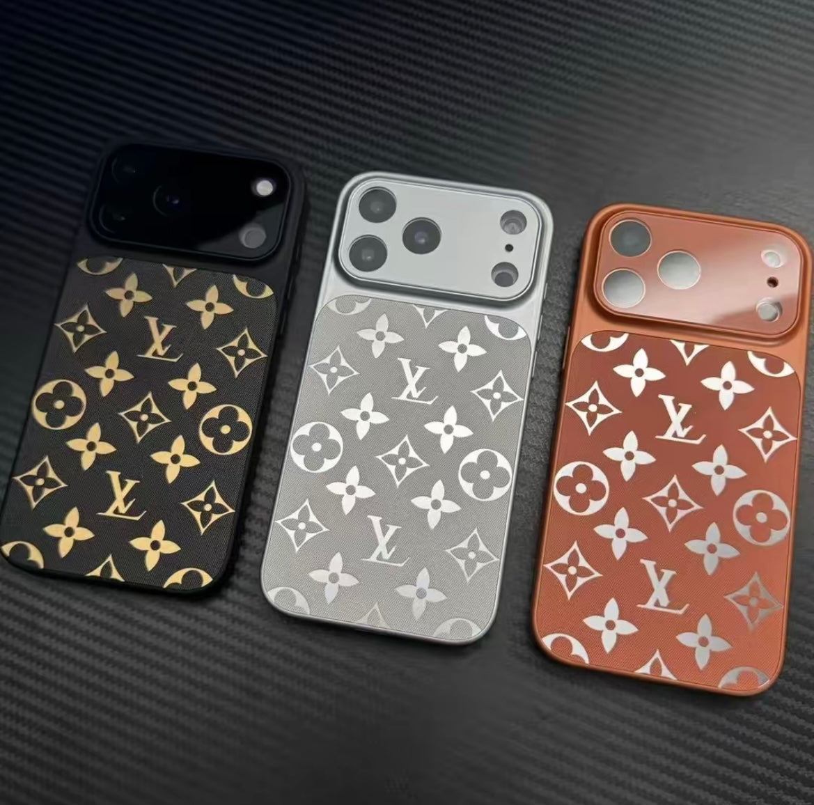 Light Luxury Monogram Case with Magnetic Design · iPhone 17 New