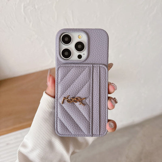 セイント カードバッグ レザー iPhone ケース