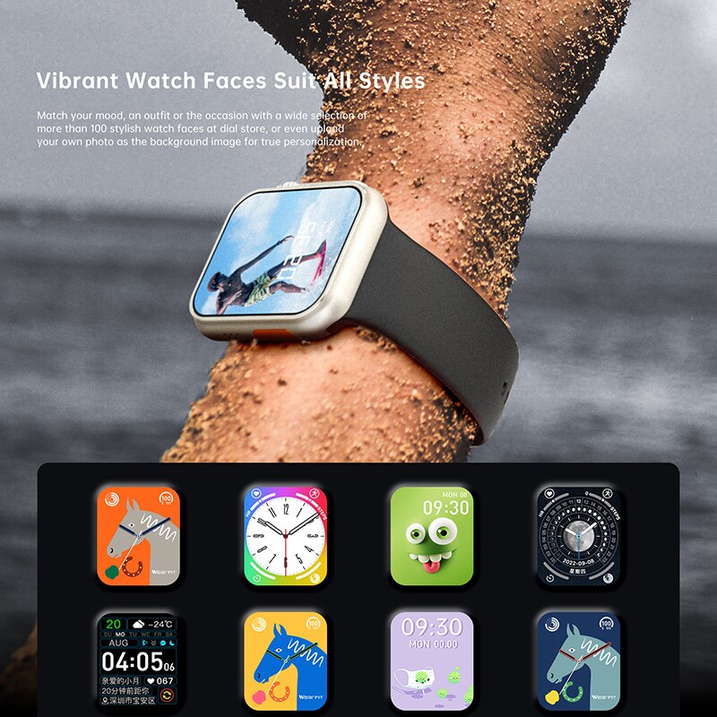 Novo ultra relógio masculino relógio inteligente série 8 nfc porta acesso smartwatch para android apple telefone bandas de relógio