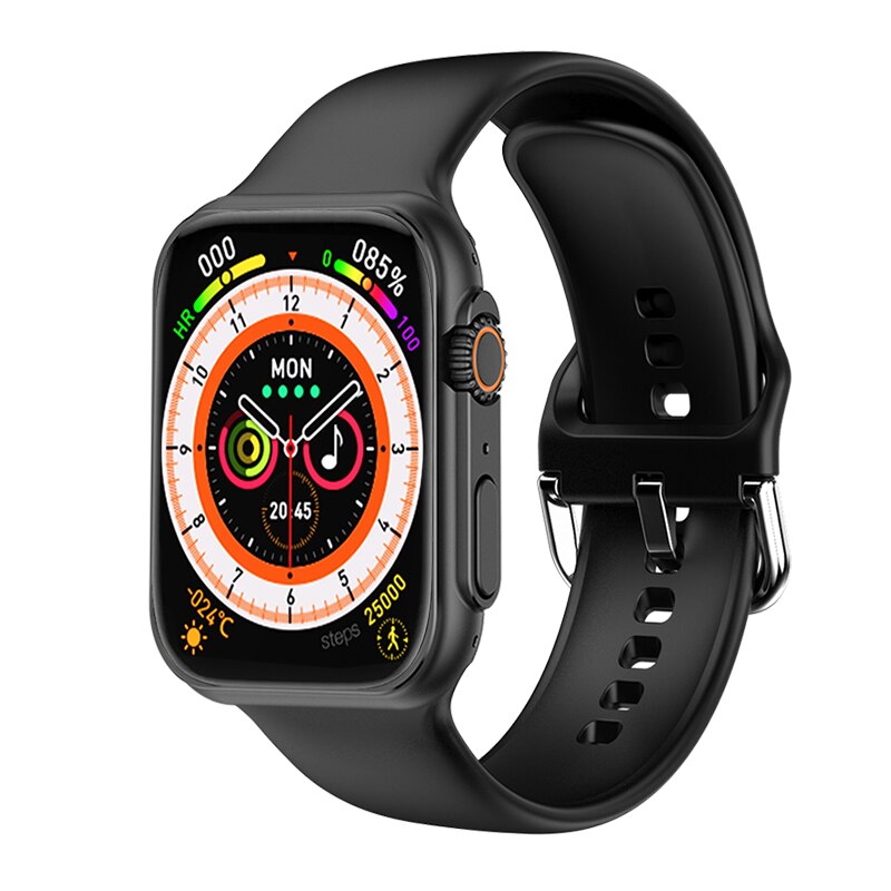 Novo ultra relógio masculino relógio inteligente série 8 nfc porta acesso smartwatch para android apple telefone bandas de relógio
