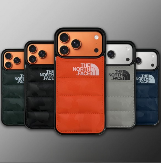 パファースタイルの衝撃吸収保護iPhoneケース