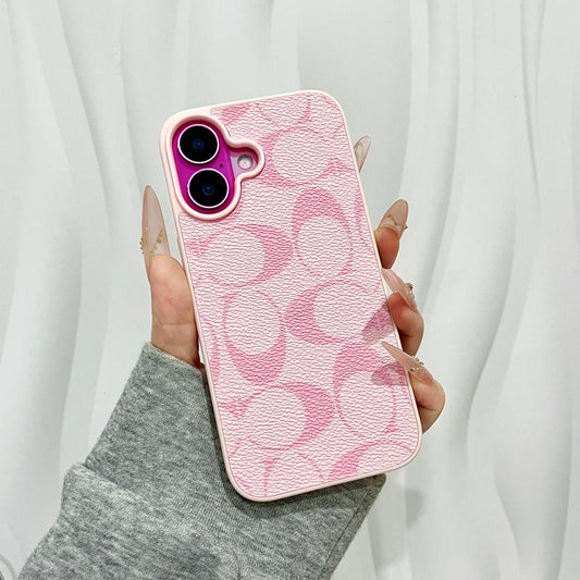 ソフトレザーテクスチャーの保護iPhoneケース
