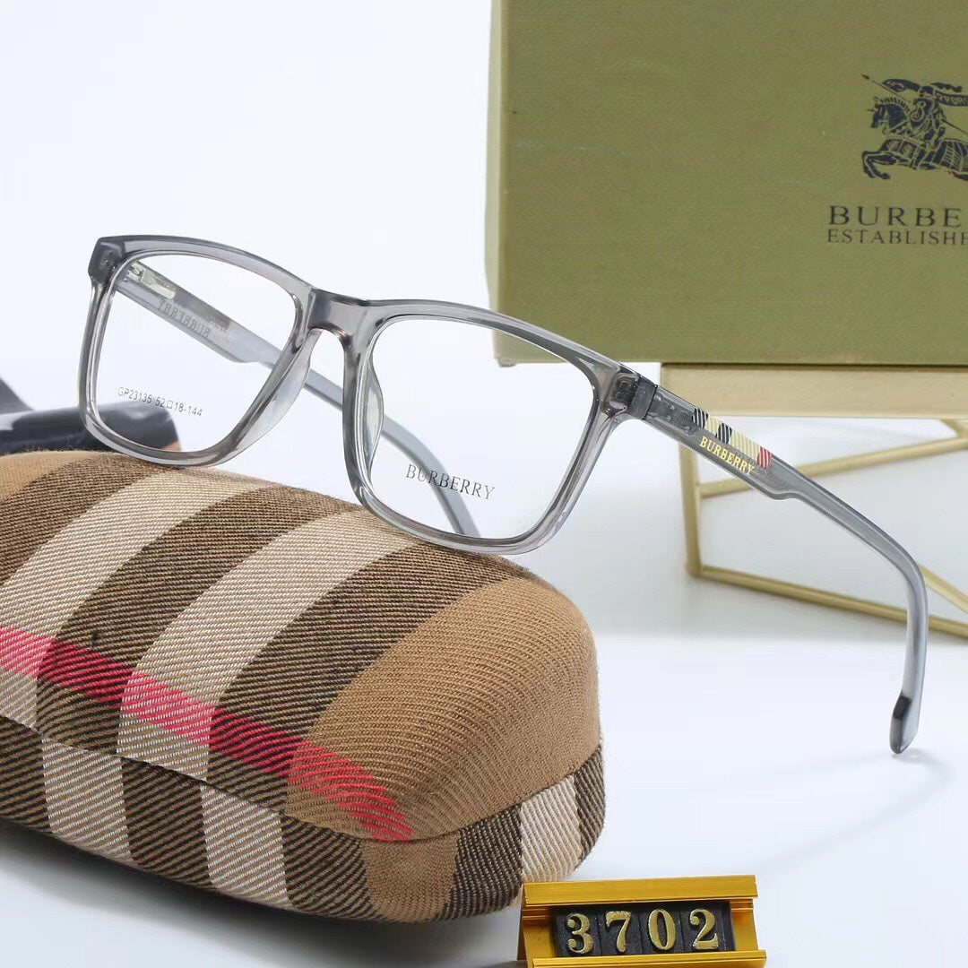 Occhiali con aste scozzesi alla moda