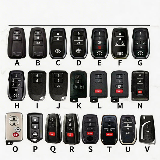 Top Grain Δερμάτινη θήκη κλειδιών Toyota