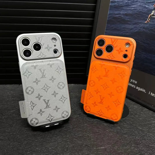 プレミアムマイクロファイバーレザーiPhoneケース