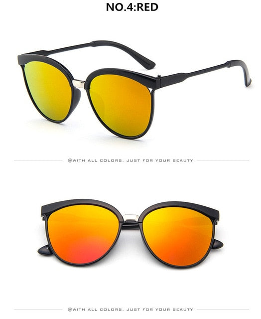 Cat Eye Occhiali da sole firmati di marca Occhiali da sole in plastica di lusso da donna Occhiali da sole classici retrò da esterno Oculos De Sol Gafas