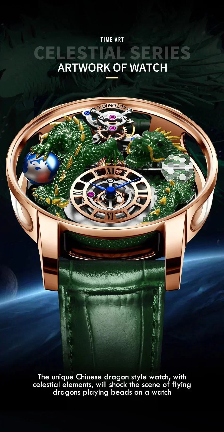 Samodejna ura Superior Dragon - Prestige Edition