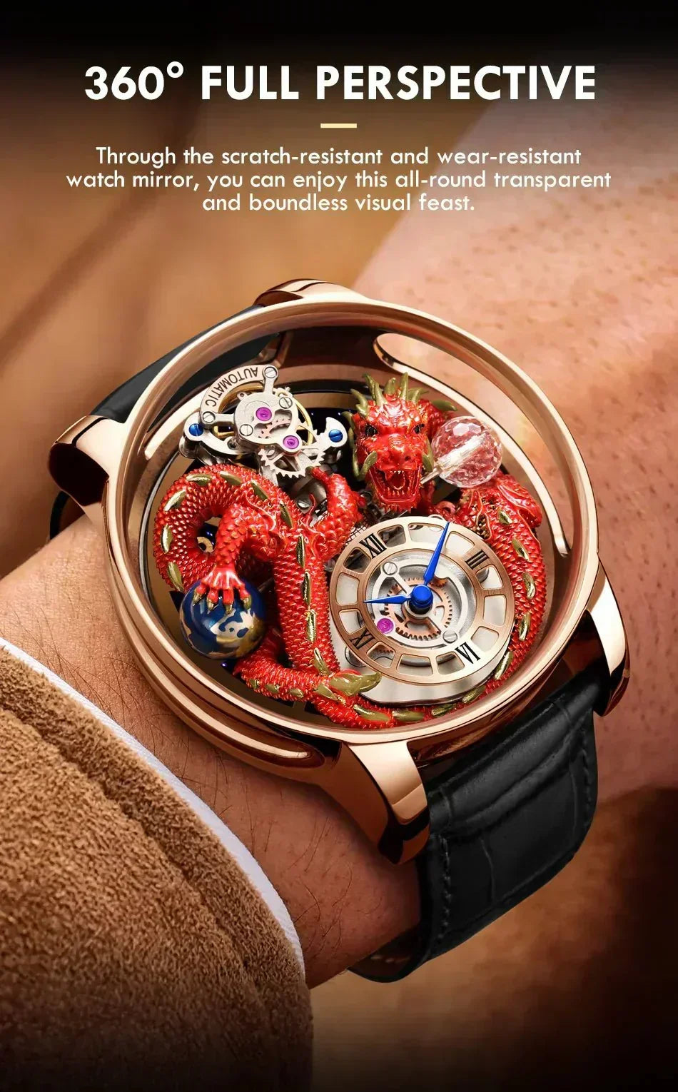 Samodejna ura Superior Dragon - Prestige Edition