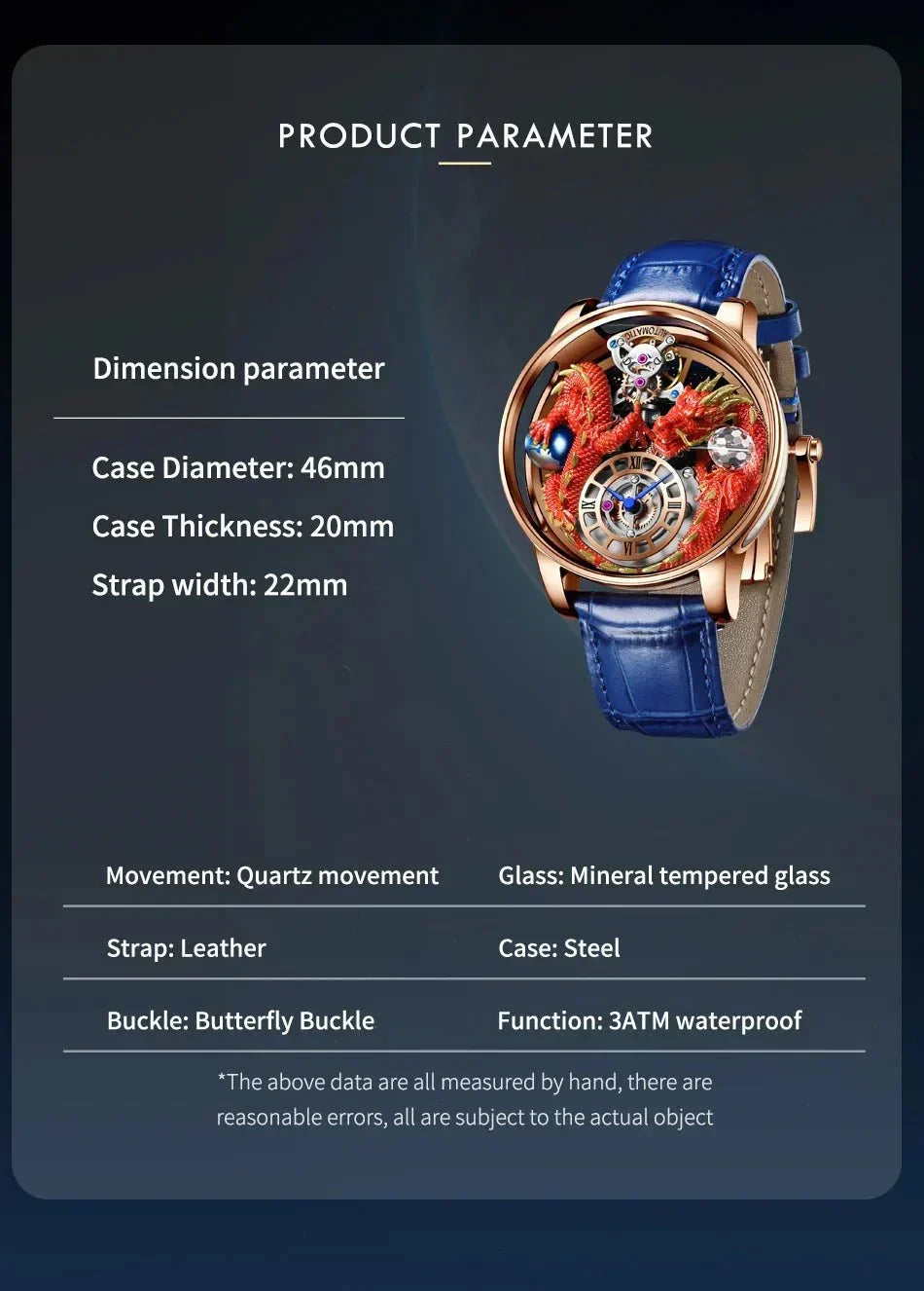 Samodejna ura Superior Dragon - Prestige Edition